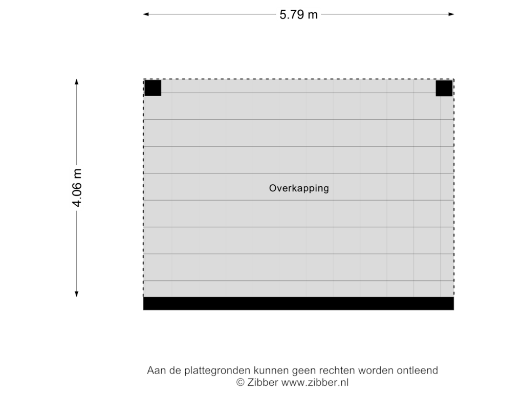 Bekijk plattegrond van Overkapping van Stogger 11