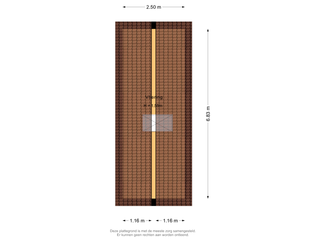 Bekijk plattegrond van Vliering van Straatweg 31