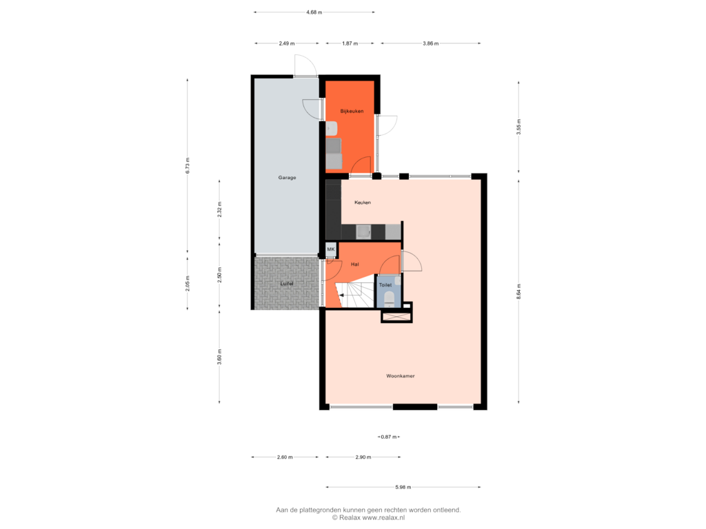 Bekijk plattegrond van Begane grond van De Beo 2