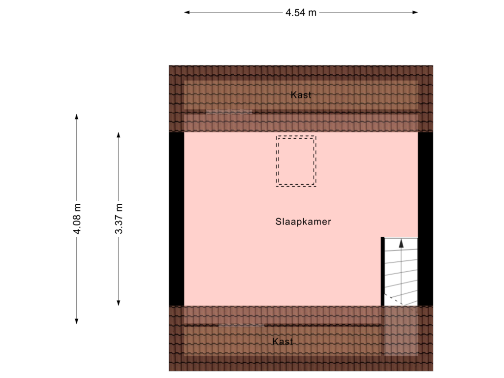 View floorplan of Verdieping of Baan 38-H