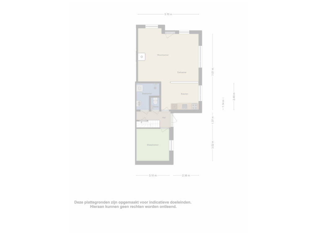 Bekijk plattegrond van First floor van Bovenheigraaf 138