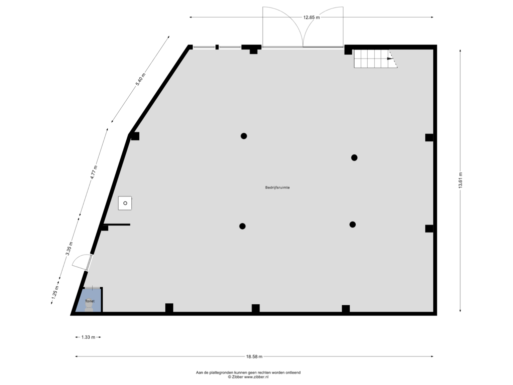 Bekijk plattegrond van Garage van Hertogstraat 4-A