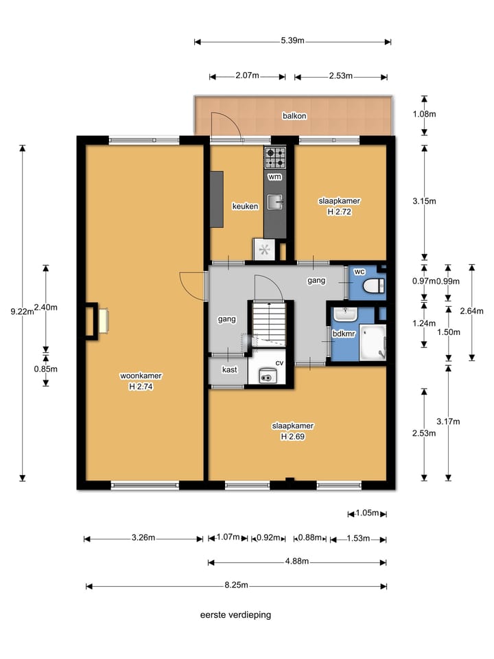 Foto 28 van Burgemeester Hovylaan 69