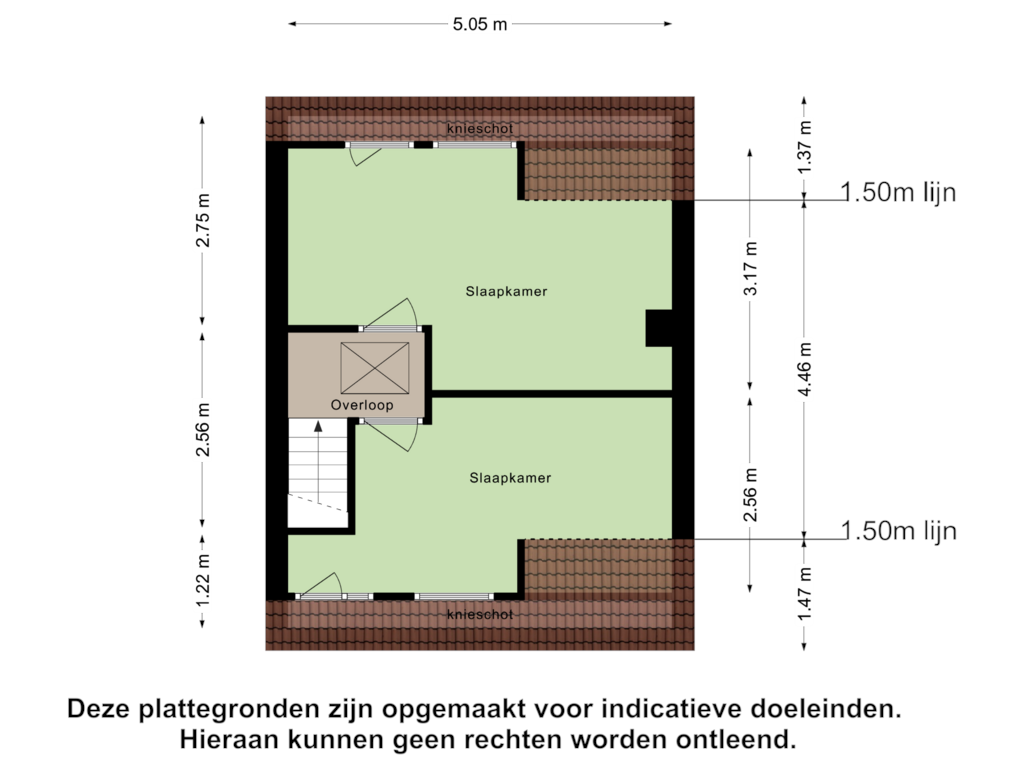 View floorplan of Eerste Verdieping of Buygersstraat 30