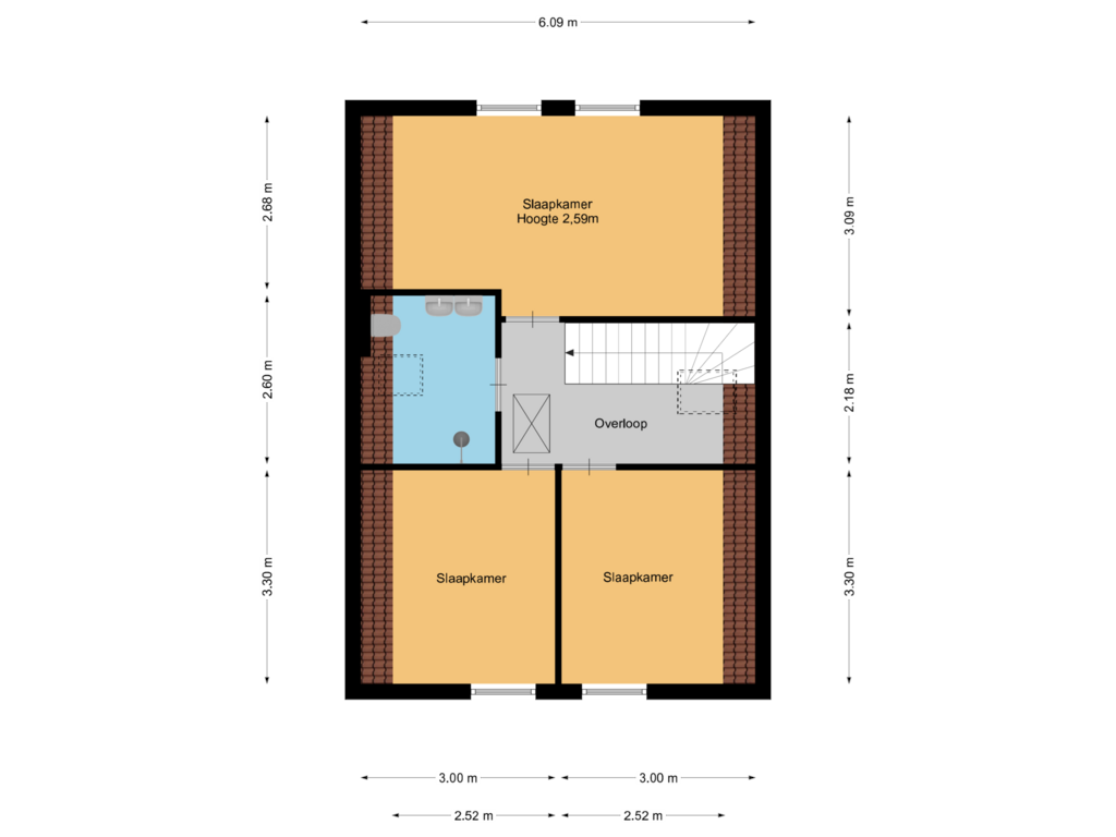 Bekijk plattegrond van 1e verdieping van Roderveld 33