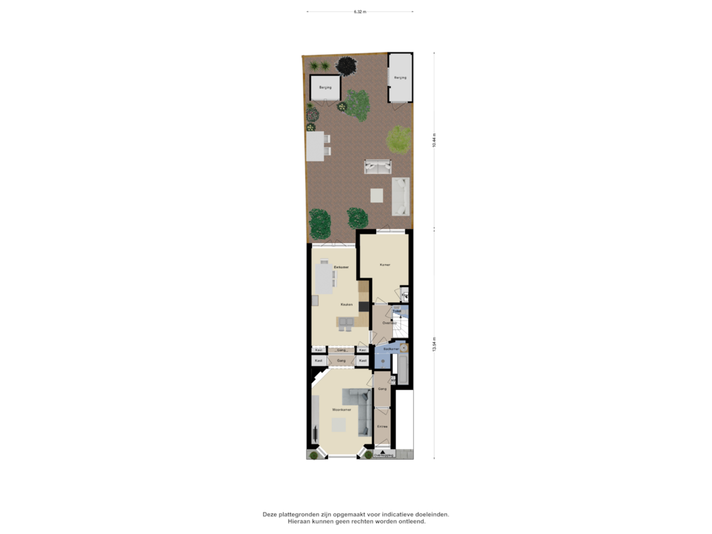 Bekijk plattegrond van Begane Grond_tuin van Bilderdijkplein 27