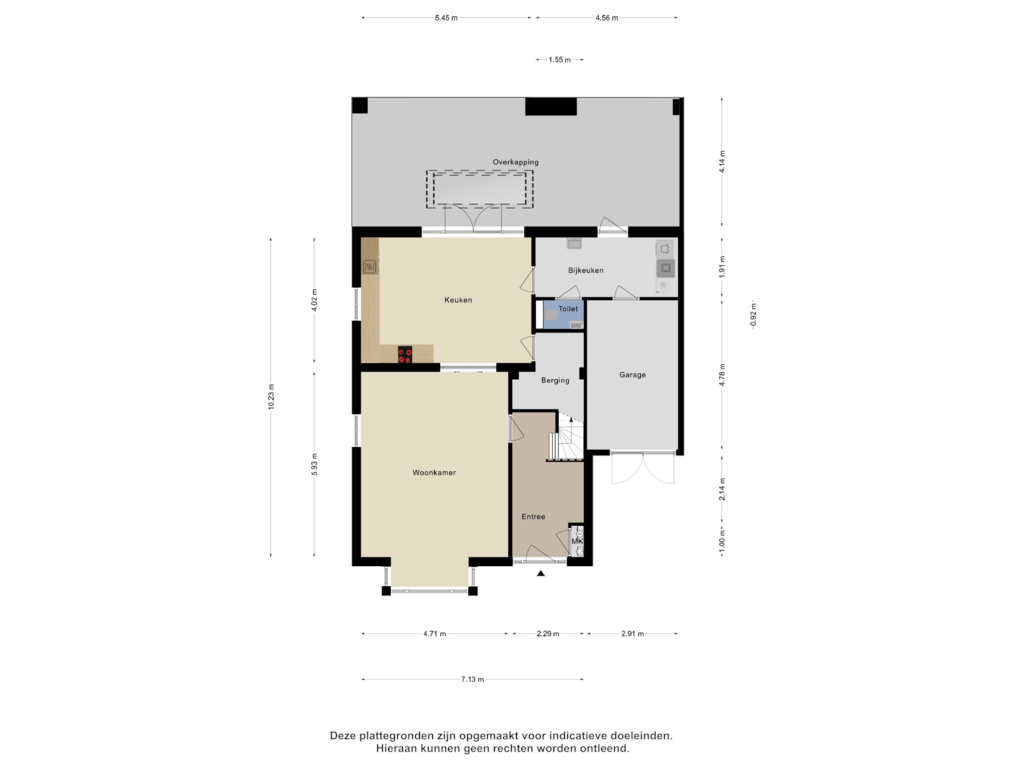 View floorplan of Begane Grond of Den Eik 20