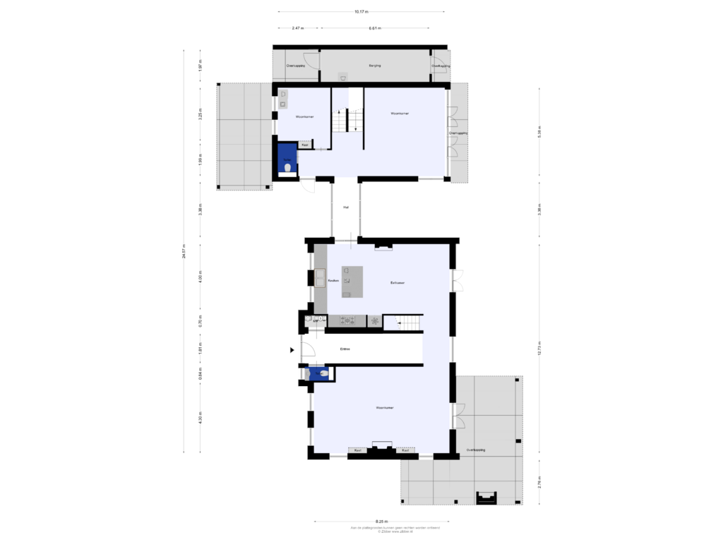 Bekijk plattegrond van Begane Grond van Galderseweg 17