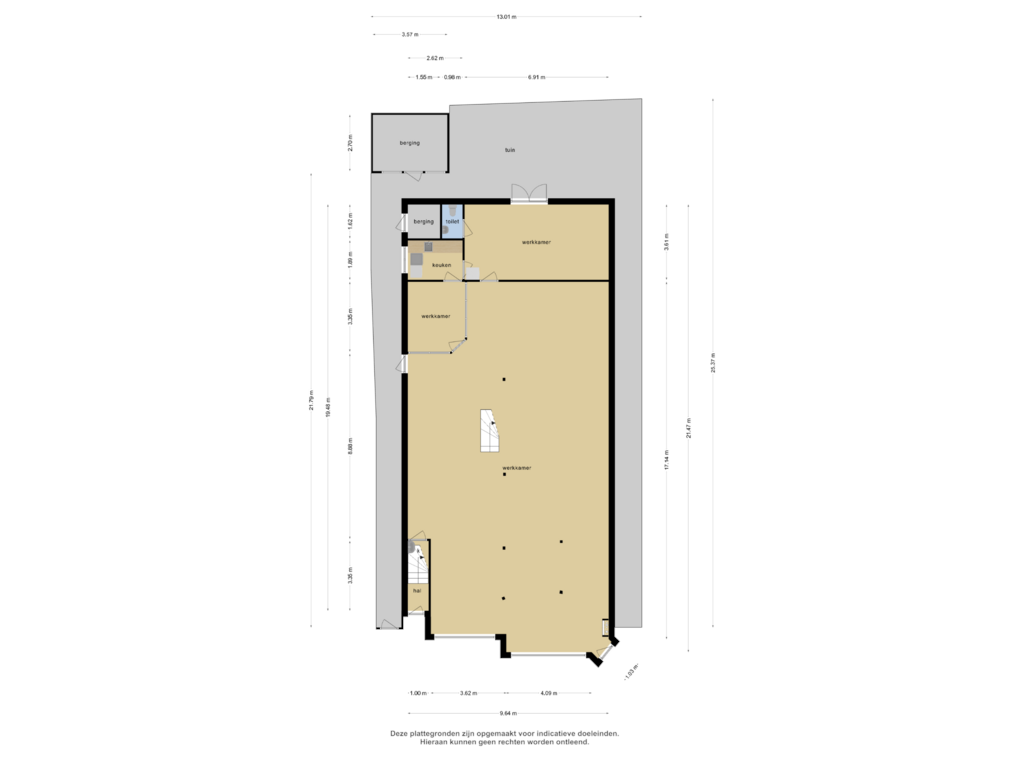 View floorplan of Begane grond of Heereplein 12