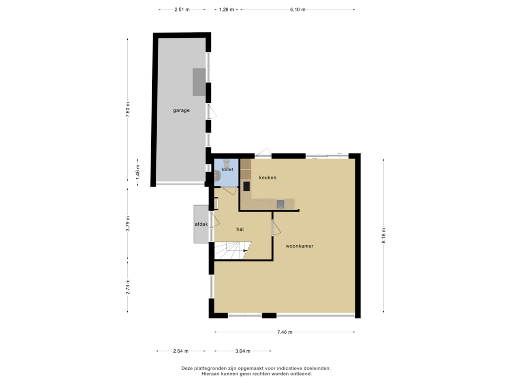 Bekijk plattegrond van Begane grond van Putseweg 19