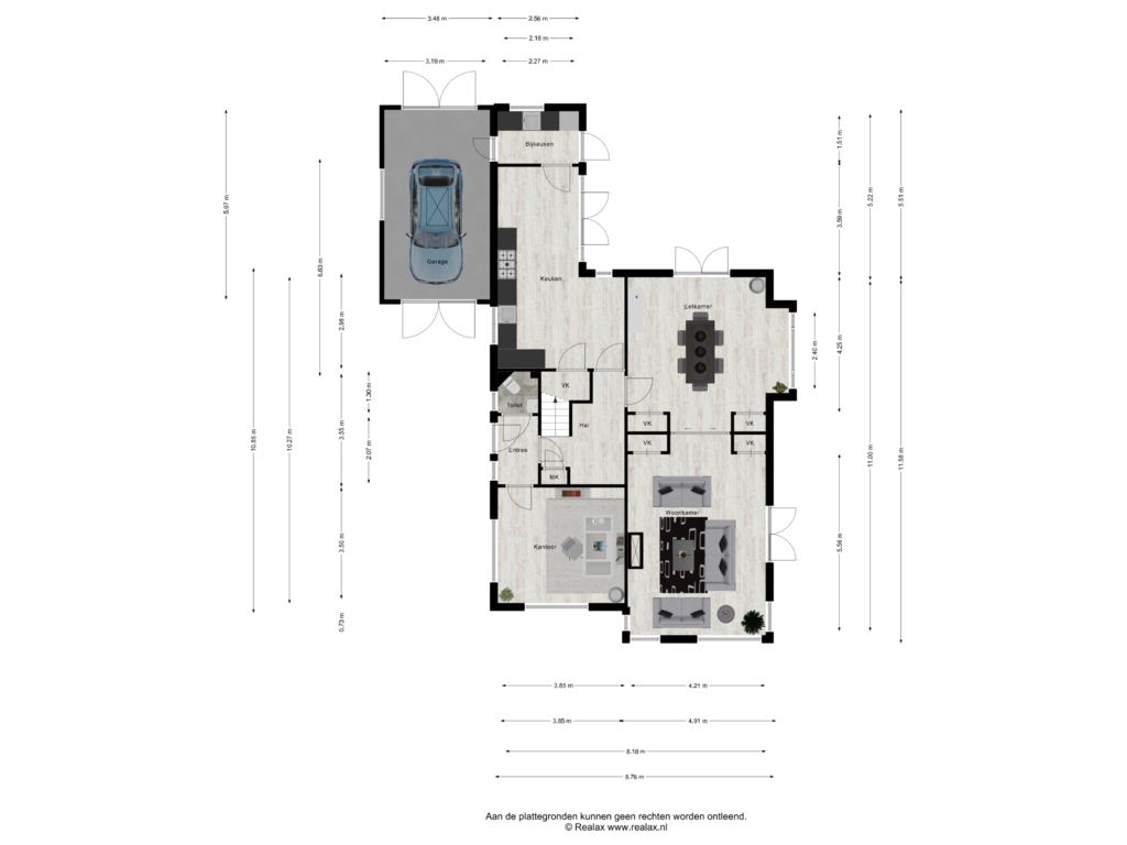 Bekijk plattegrond van Begane grond van Diepenheimseweg 23