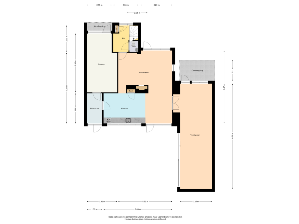 Bekijk plattegrond van Begane Grond van Moezel 93