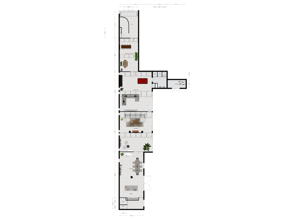 Bekijk plattegrond van Begane grond van Haven 14