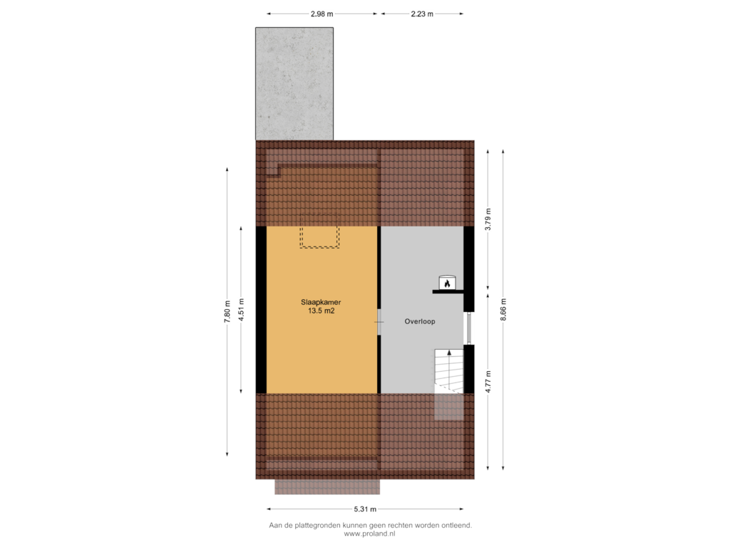 Bekijk plattegrond van 1e Verdieping van Hussekamp 10