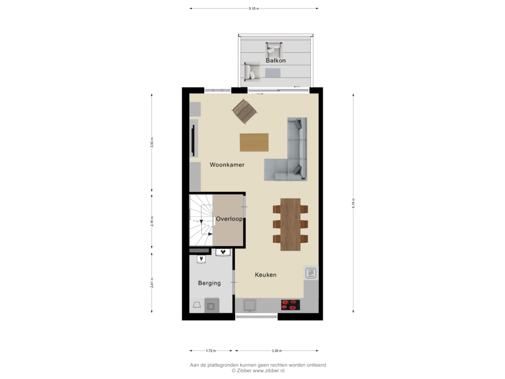 Bekijk plattegrond van Eerste Verdieping van Brandts Buyspark 29