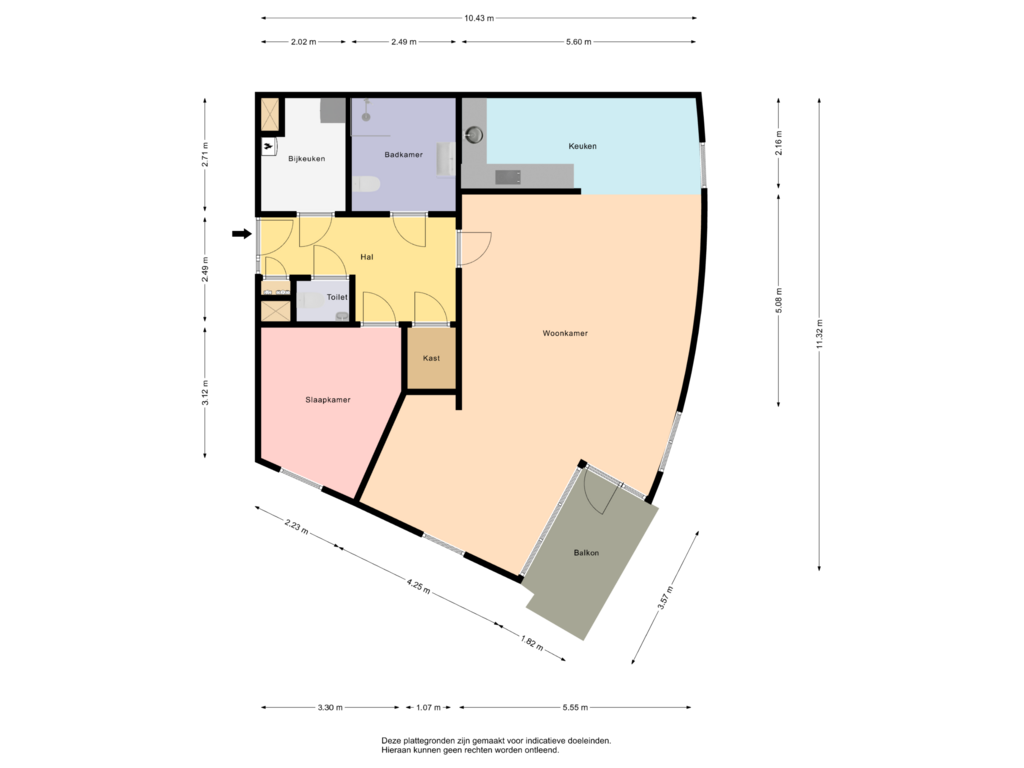 Bekijk plattegrond van First floor van Fok 57-303