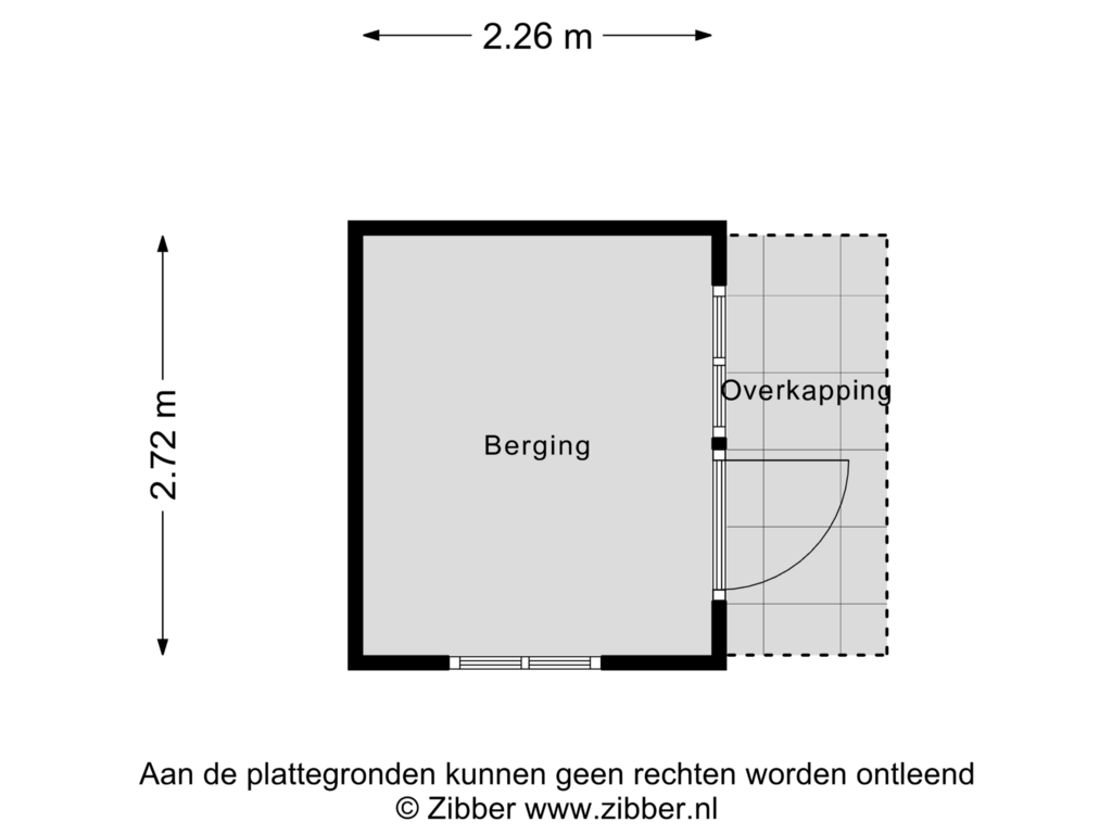 Bekijk plattegrond van Berging van Annastraat 1