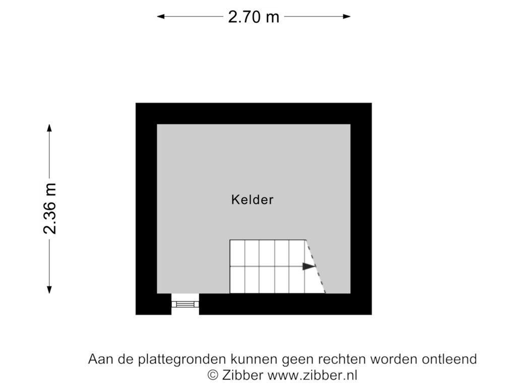 Bekijk plattegrond van Kelder van Runde NZ 20