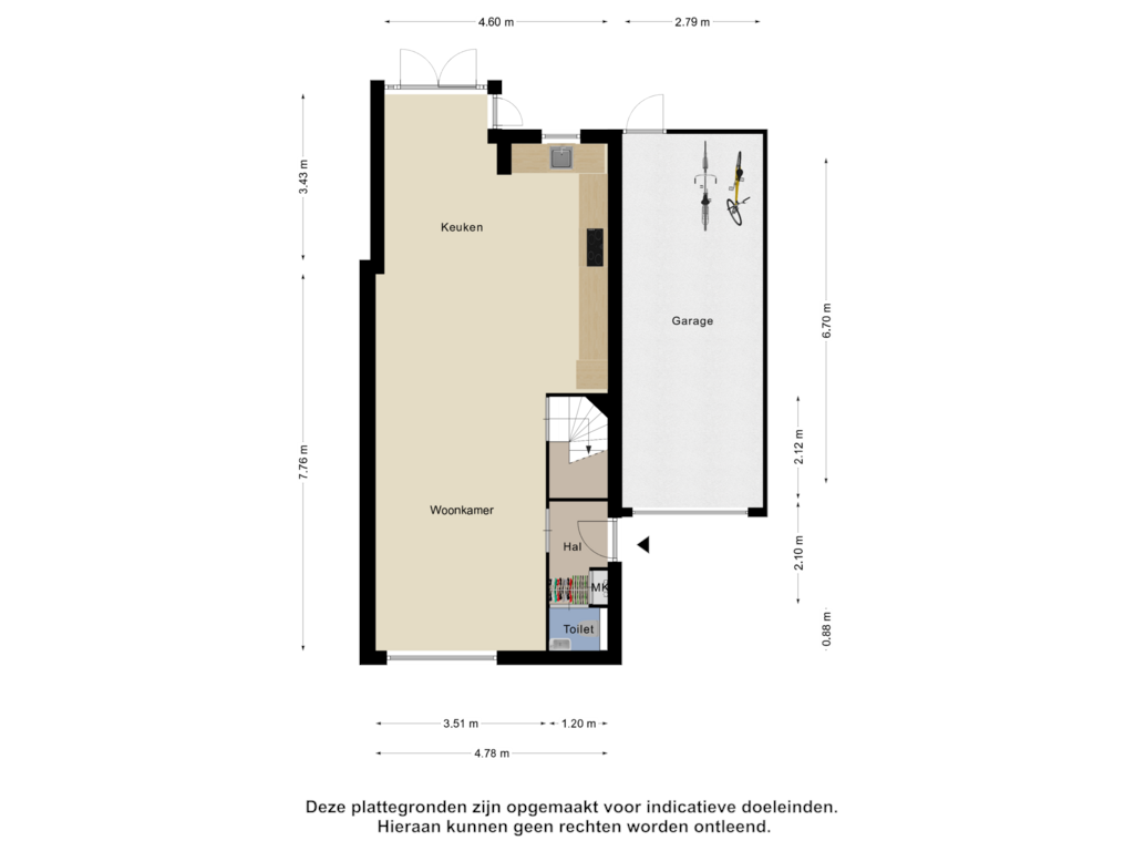 Bekijk plattegrond van Begane Grond van Dr.W.Dreeslaan 9