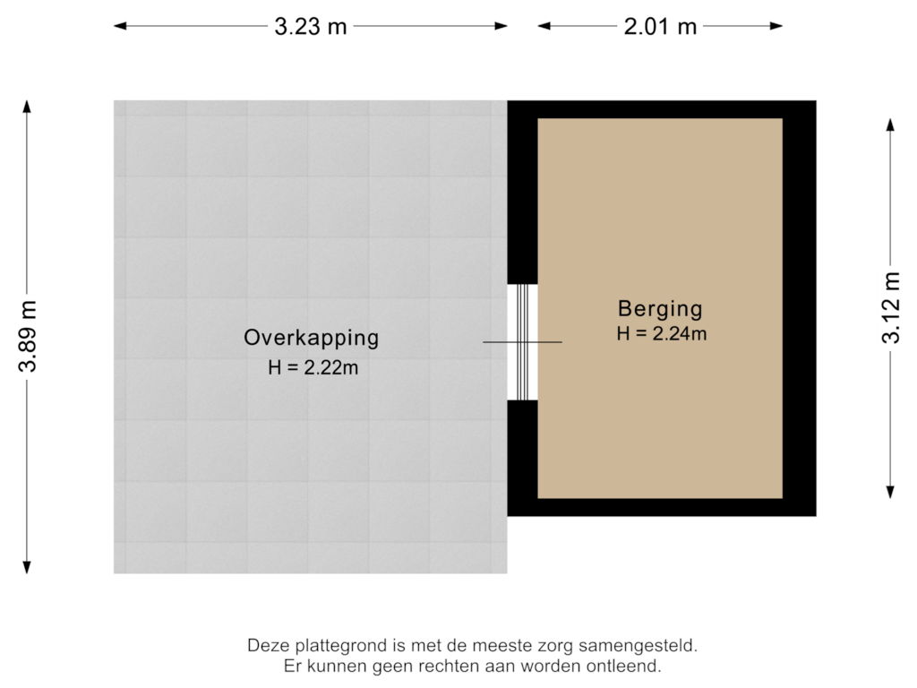 Bekijk plattegrond van Berging van Rijnlaan 49