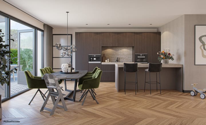 Foto 5 van 2-onder-1 kap (Bouwnr. 5)