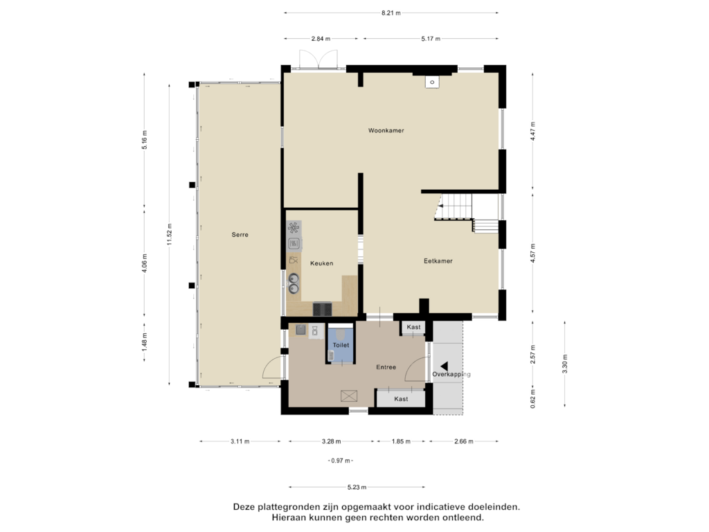 Bekijk plattegrond van Begane Grond van Pootweg 9