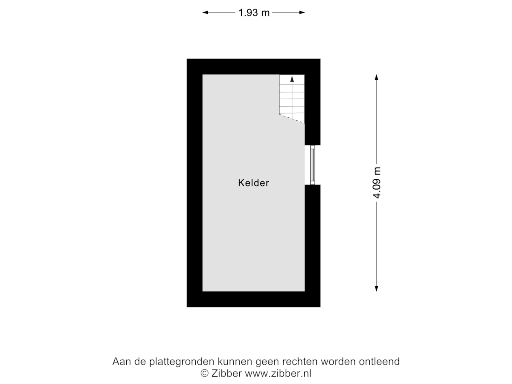 Bekijk plattegrond van Kelder van Schoolstraat 26