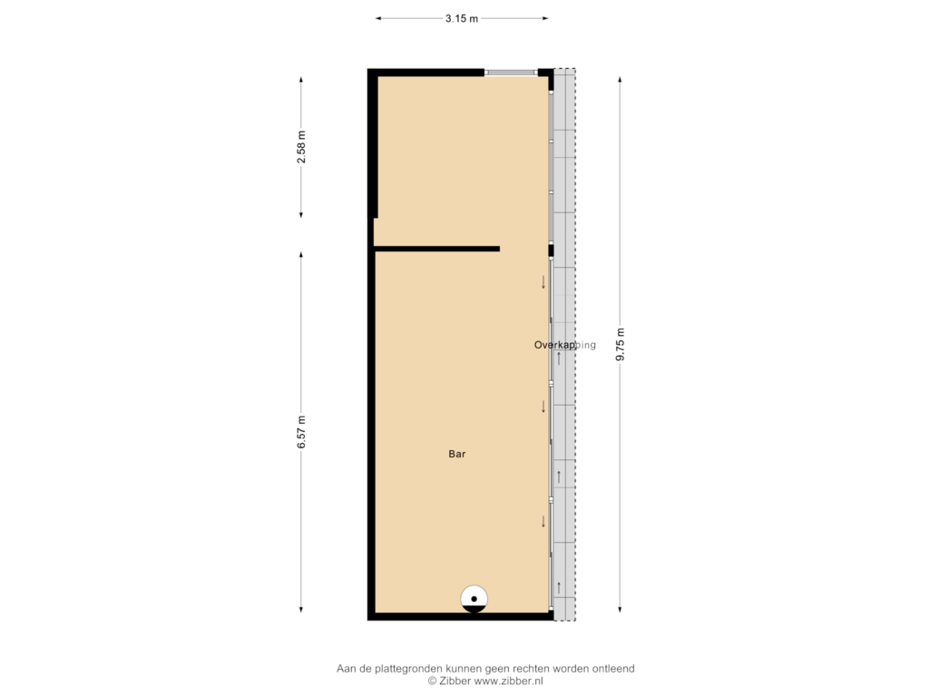 Bekijk plattegrond van Bar van Schoolstraat 26