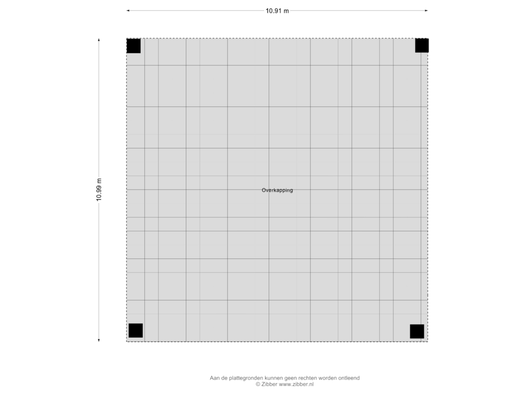 Bekijk plattegrond van Overkapping van Oude Bovendijk 212