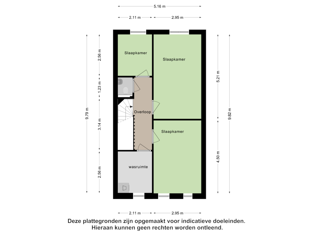 Bekijk plattegrond van Tweede Verdieping van Valeriaanweg 237