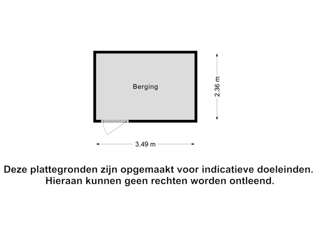 Bekijk plattegrond van Berging van Barnsteenhof 13