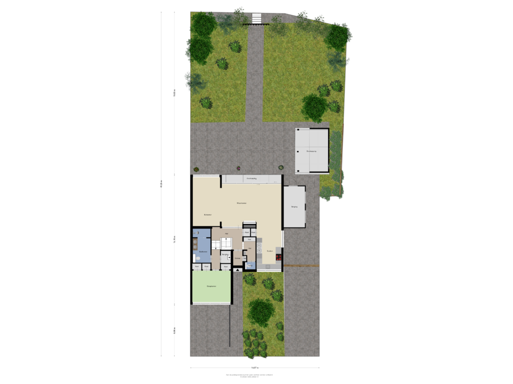 Bekijk plattegrond van Begane Grond_Tuin van Londiniumdreef 13