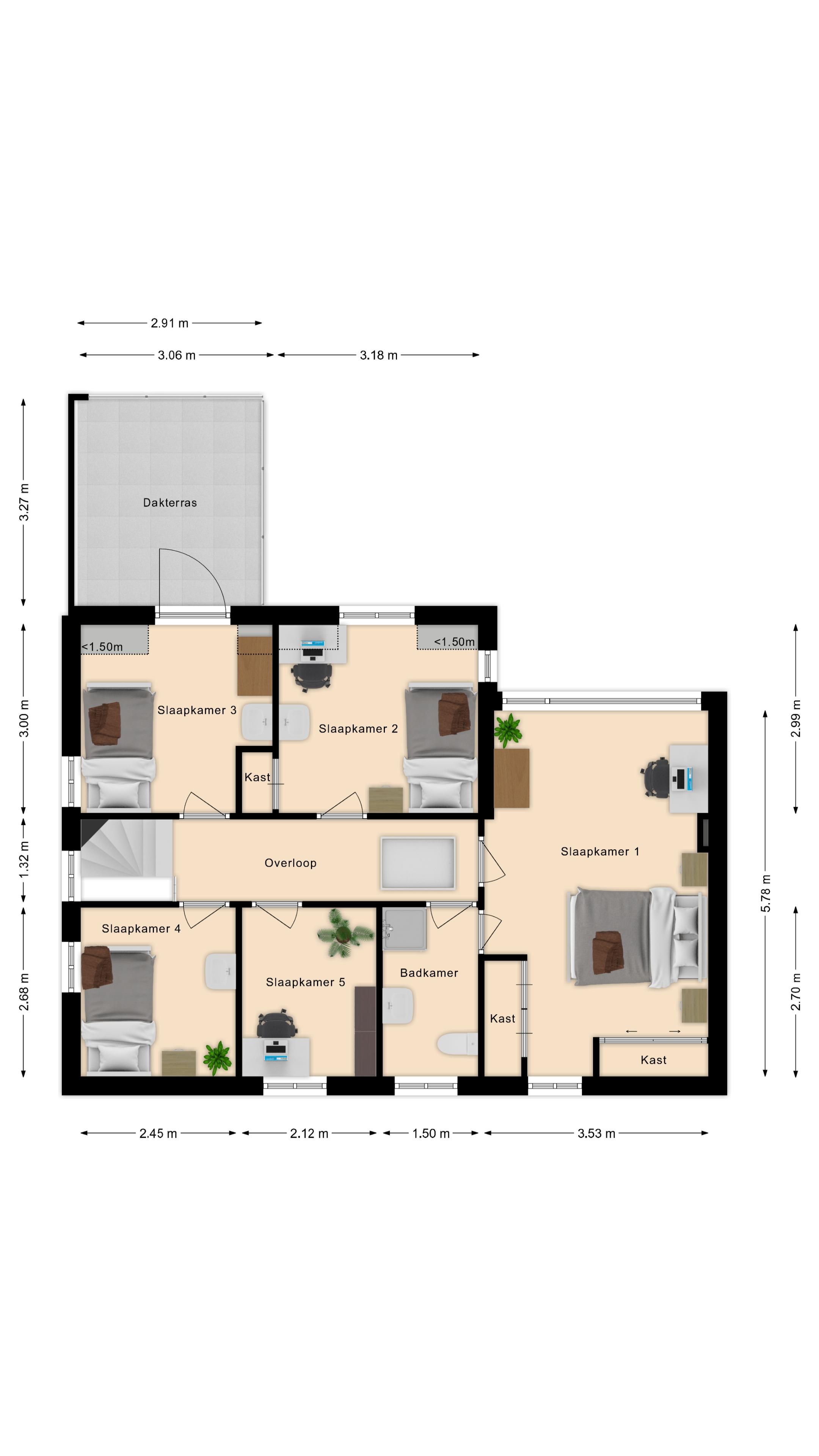 Foto 45 van Kleine Meerlaan 4
