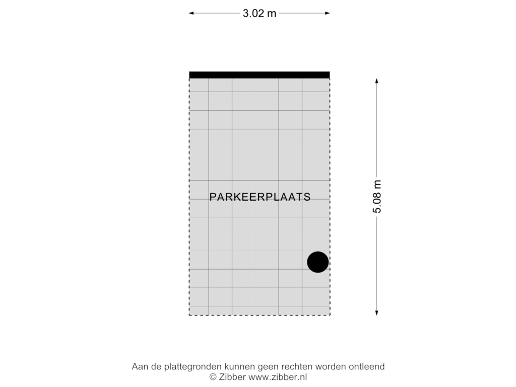 Bekijk plattegrond van Parkeerplaats van Hardenbrink 71