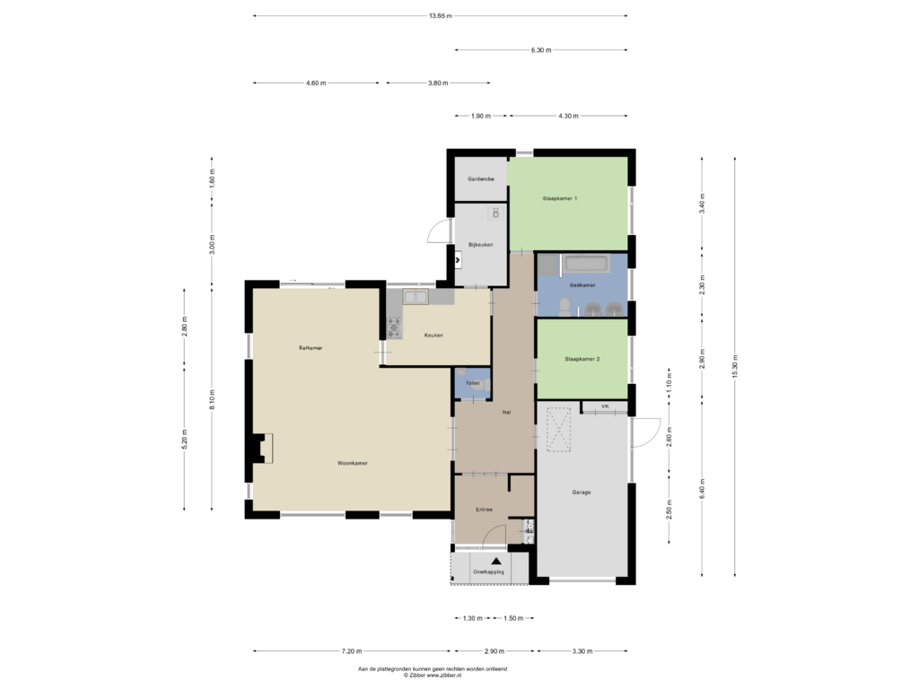 Bekijk plattegrond van Begane Grond van Johan Hilbinglaan 18