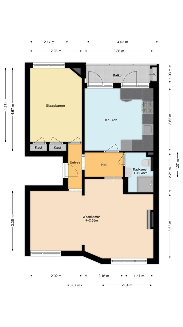 Foto 33 van Van Woustraat 232-2