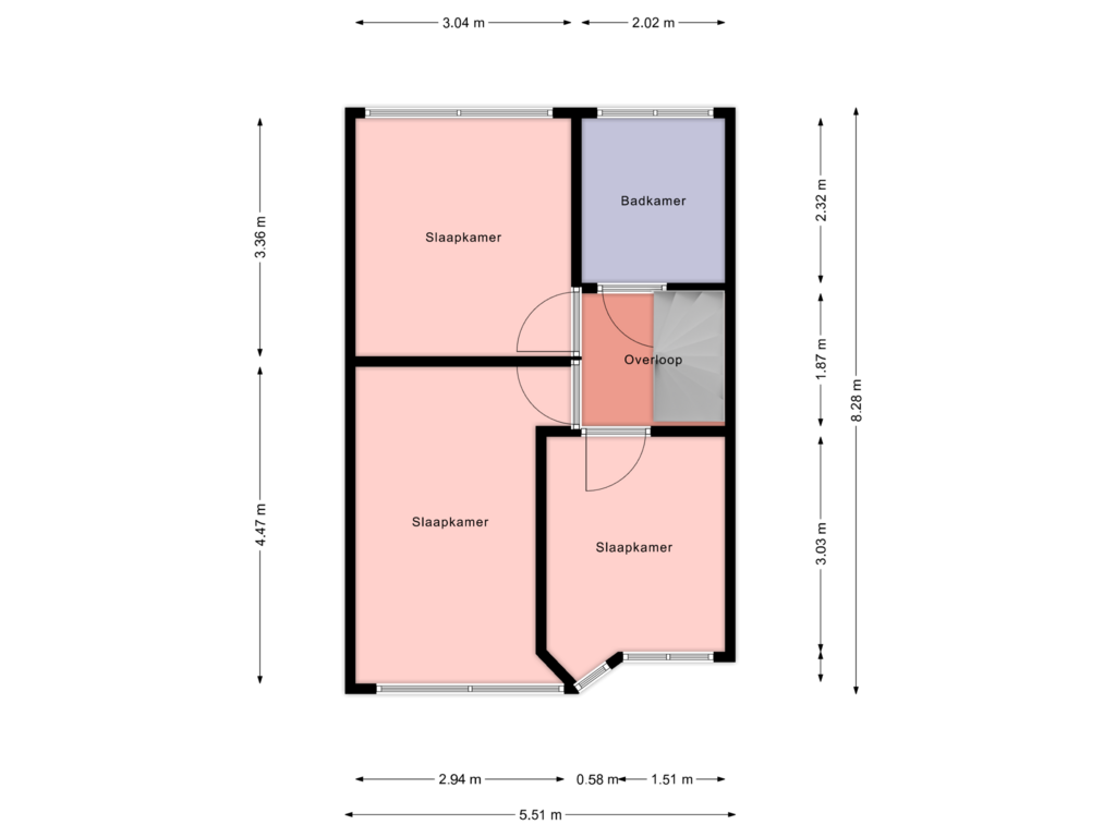 Bekijk plattegrond van eerste verdieping van Waterzolder 42