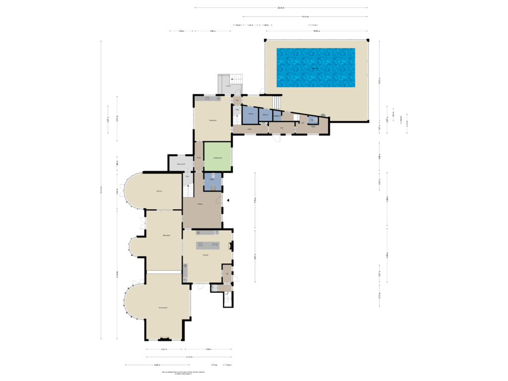 Bekijk plattegrond van Begane Grond van Oranje Nassaulaan 10