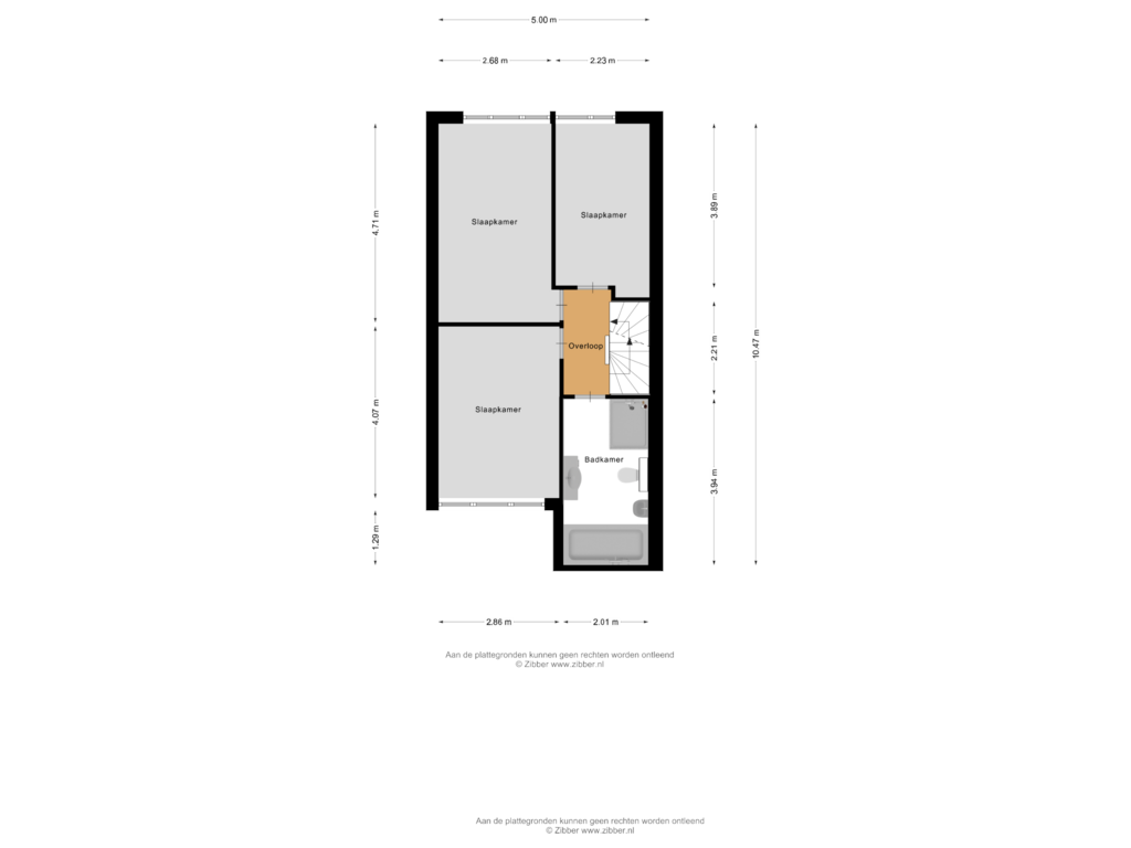 View floorplan of Eerste Verdieping of Gooiland 17