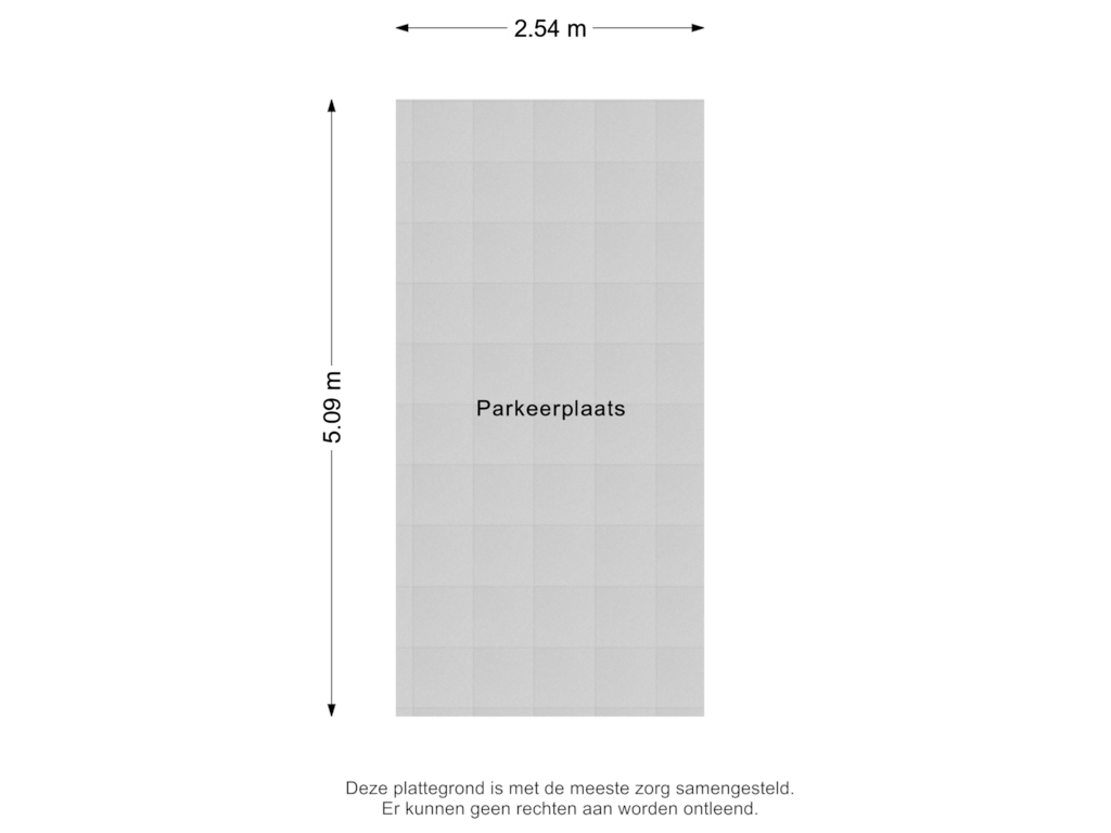 Bekijk plattegrond van Parkeerplaats van Wallisweg 27