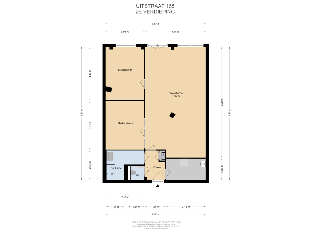 Bekijk plattegrond van 2E Verdieping van Uitstraat 165