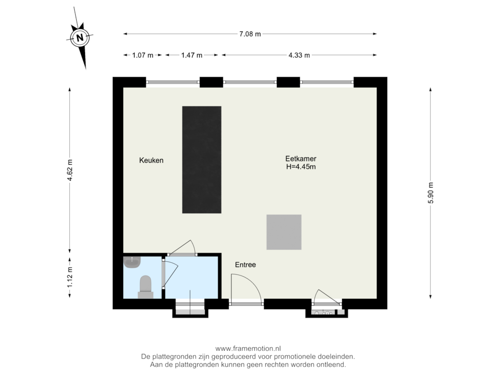 Bekijk plattegrond van Begane Grond van Herman Costerstraat 26