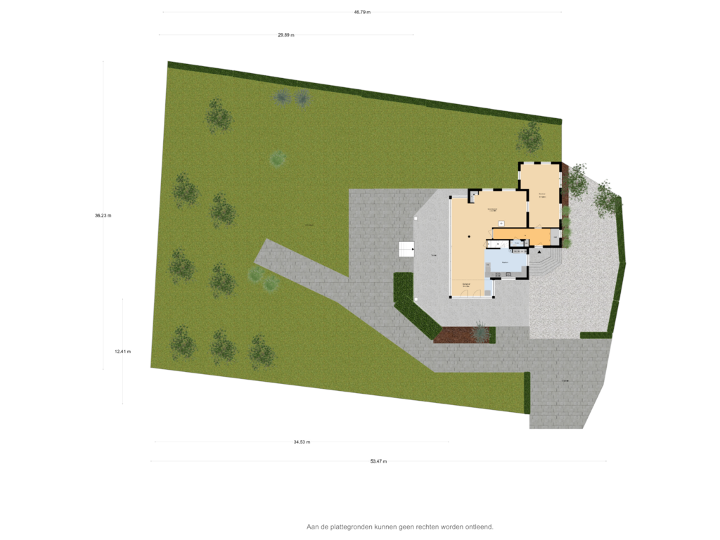 Bekijk plattegrond van Situatie_2 van Heeswijk 187