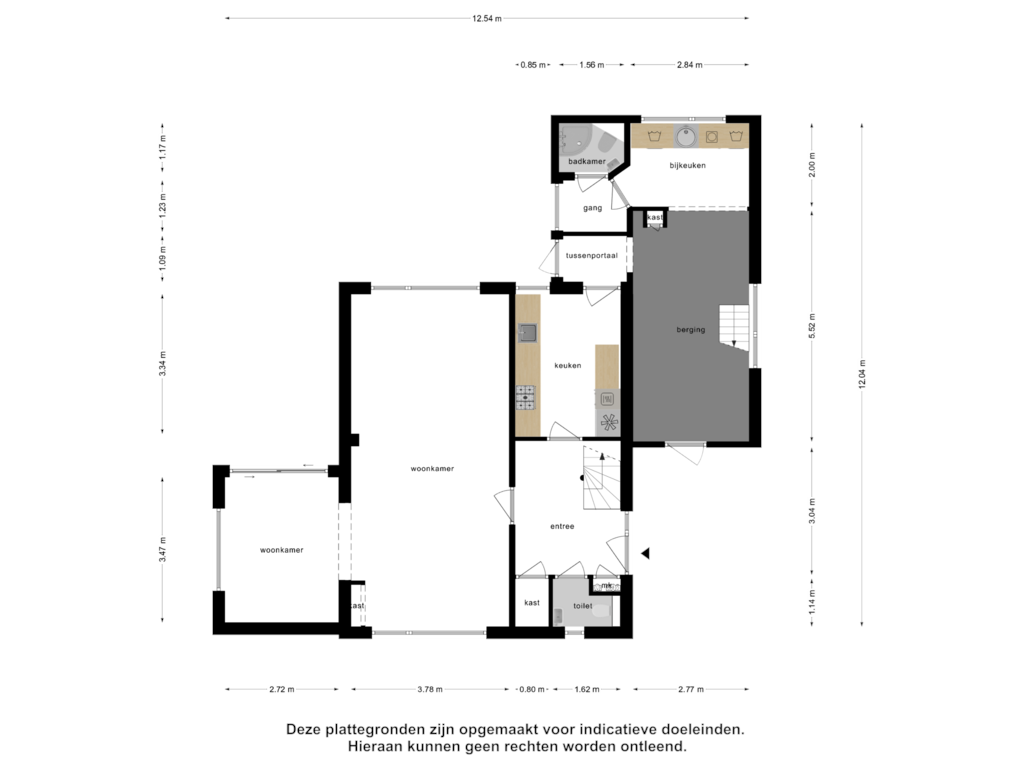 View floorplan of Begane Grond of Asterlaan 1-R