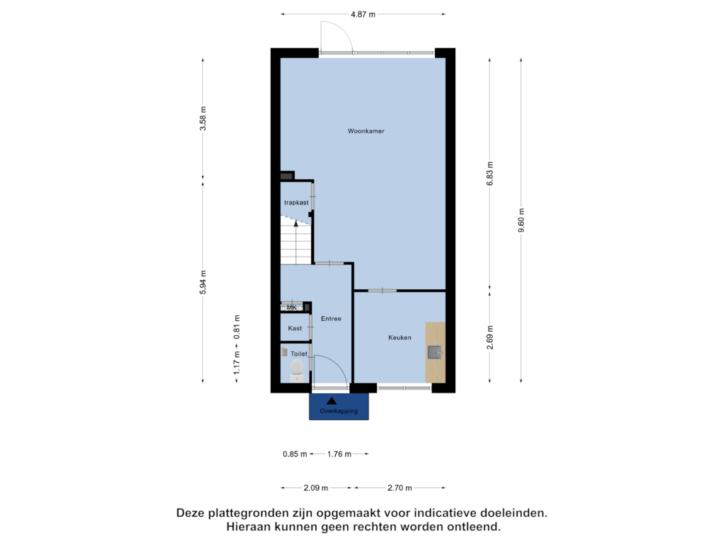 Bekijk plattegrond van Begane Grond van Tegelenpad 37