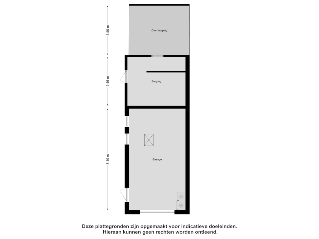 Bekijk plattegrond van Garage van Hoogstraat 34