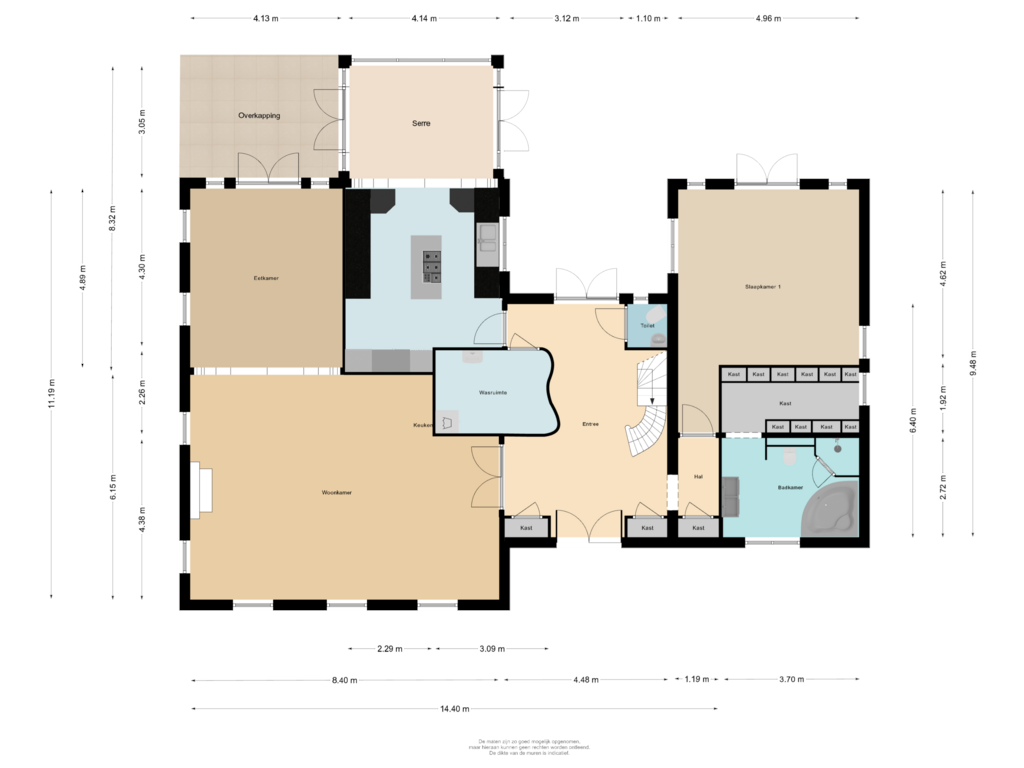 Bekijk plattegrond van Begane grond van B 86