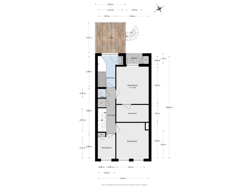 Bekijk plattegrond van 1e Verdieping van Willem Kuijperstraat 94