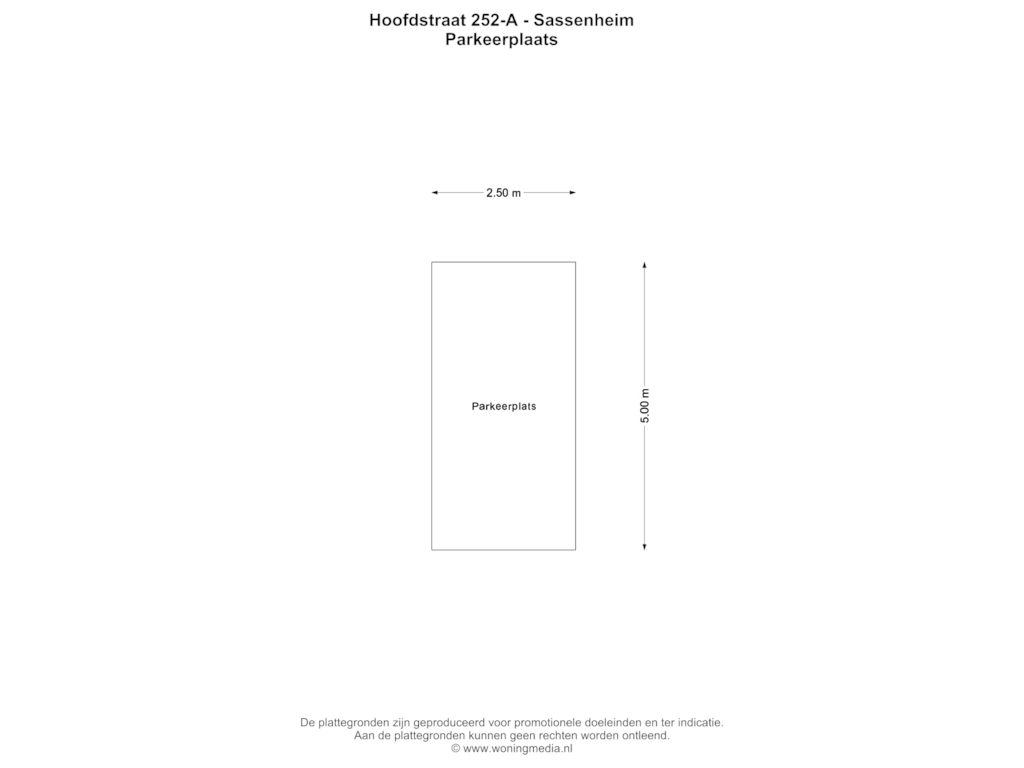 Bekijk plattegrond van Pp_1 van Hoofdstraat 252-A