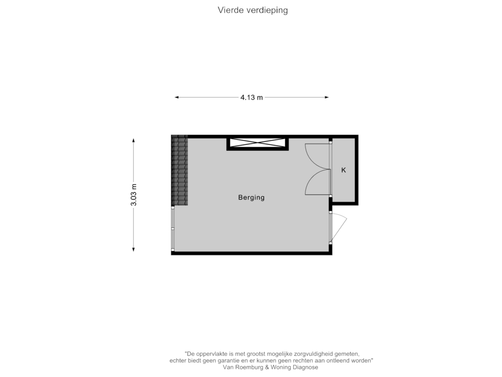 Bekijk plattegrond van Berging van Albert Cuypstraat 245-2